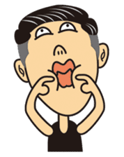 Is it guilty to be handsome? sticker #8347606