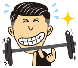 Is it guilty to be handsome? sticker #8347609