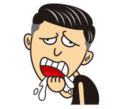 Is it guilty to be handsome? sticker #8347614