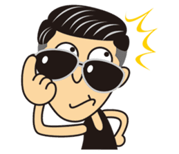 Is it guilty to be handsome? sticker #8347617