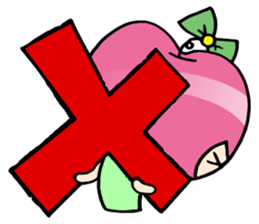 Apple girl gaga 2 sticker #8347944