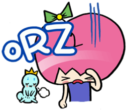 Apple girl gaga 2 sticker #8347950