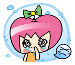 Apple girl gaga 2 sticker #8347958