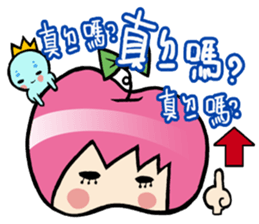 Apple girl gaga 2 sticker #8347968