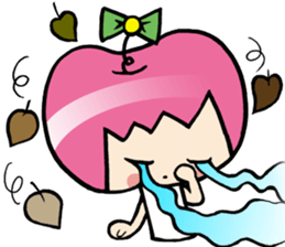 Apple girl gaga 2 sticker #8347977