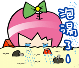 Apple girl gaga 2 sticker #8347978