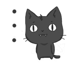 Purring cat daily sticker #8348430