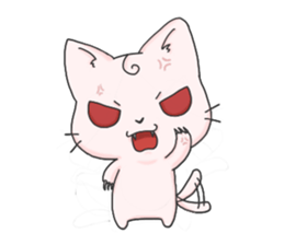 Purring cat daily sticker #8348436