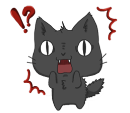 Purring cat daily sticker #8348440