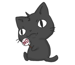 Purring cat daily sticker #8348443