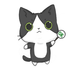 Purring cat daily sticker #8348447