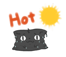 Purring cat daily sticker #8348452