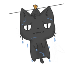 Purring cat daily sticker #8348454