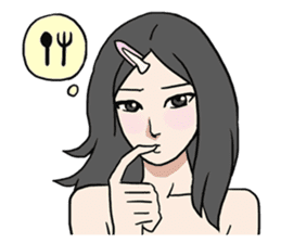 AsB - Comic Girls / Hair Clip Expression sticker #8348482