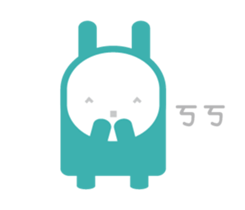 FU NI RABBIT sticker #8348948