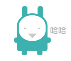 FU NI RABBIT sticker #8348949