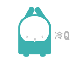 FU NI RABBIT sticker #8348971