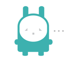 FU NI RABBIT sticker #8348976