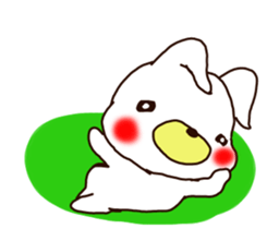 Rabbit Bear Bird and Chick sticker #8349023