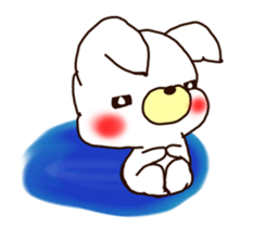 Rabbit Bear Bird and Chick sticker #8349059