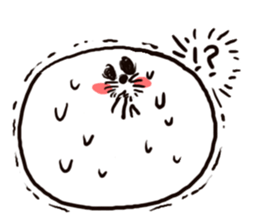 WhiteWhite seal sticker #8349184