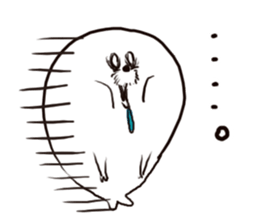 WhiteWhite seal sticker #8349190