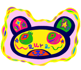 Catchy & poppy chu chu bear sticker #8349380