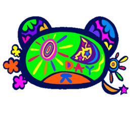 Catchy & poppy chu chu bear sticker #8349388