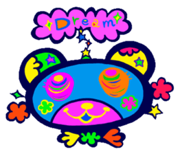 Catchy & poppy chu chu bear sticker #8349389