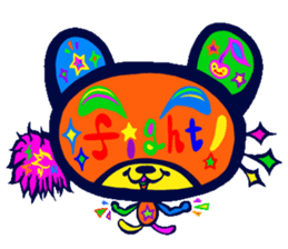 Catchy & poppy chu chu bear sticker #8349392