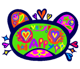 Catchy & poppy chu chu bear sticker #8349398