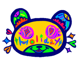 Catchy & poppy chu chu bear sticker #8349400