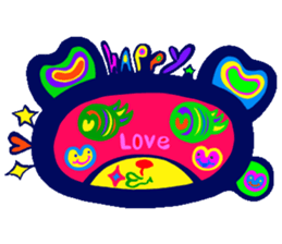 Catchy & poppy chu chu bear sticker #8349401