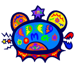 Catchy & poppy chu chu bear sticker #8349405