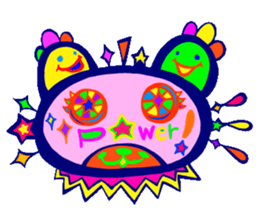 Catchy & poppy chu chu bear sticker #8349410