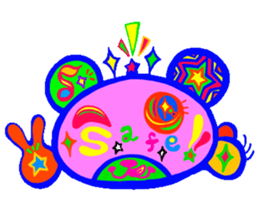 Catchy & poppy chu chu bear sticker #8349413