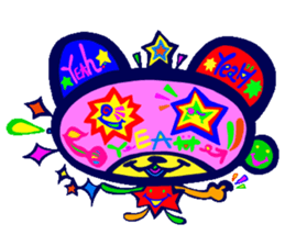 Catchy & poppy chu chu bear sticker #8349419