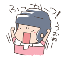 rugby boy's sticker #8349448