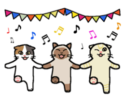 Winter, Orin and Kinako and Myasuke sticker #8349758