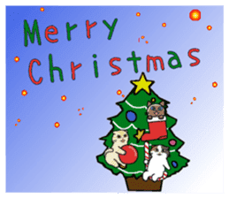 Winter, Orin and Kinako and Myasuke sticker #8349761