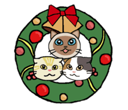 Winter, Orin and Kinako and Myasuke sticker #8349763