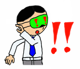 eye mask employee sticker #8349939