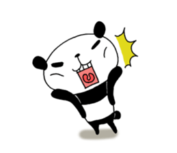 The panda which gives all energy sticker #8349956