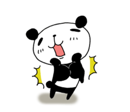 The panda which gives all energy sticker #8349966