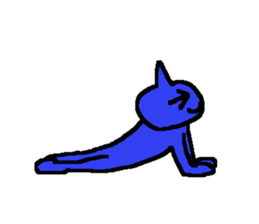 Life is yoga sticker #8350437