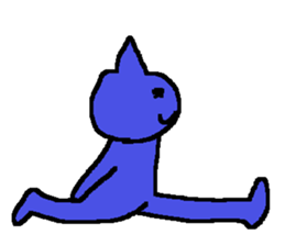 Life is yoga sticker #8350448