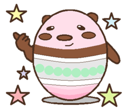 One day of a lovely panda sticker #8350666