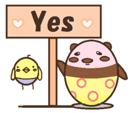 One day of a lovely panda sticker #8350668