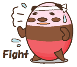 One day of a lovely panda sticker #8350672