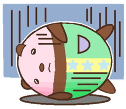 One day of a lovely panda sticker #8350676